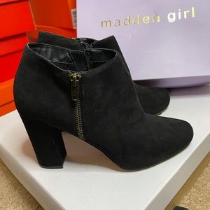 Madden Girl Suede Booties